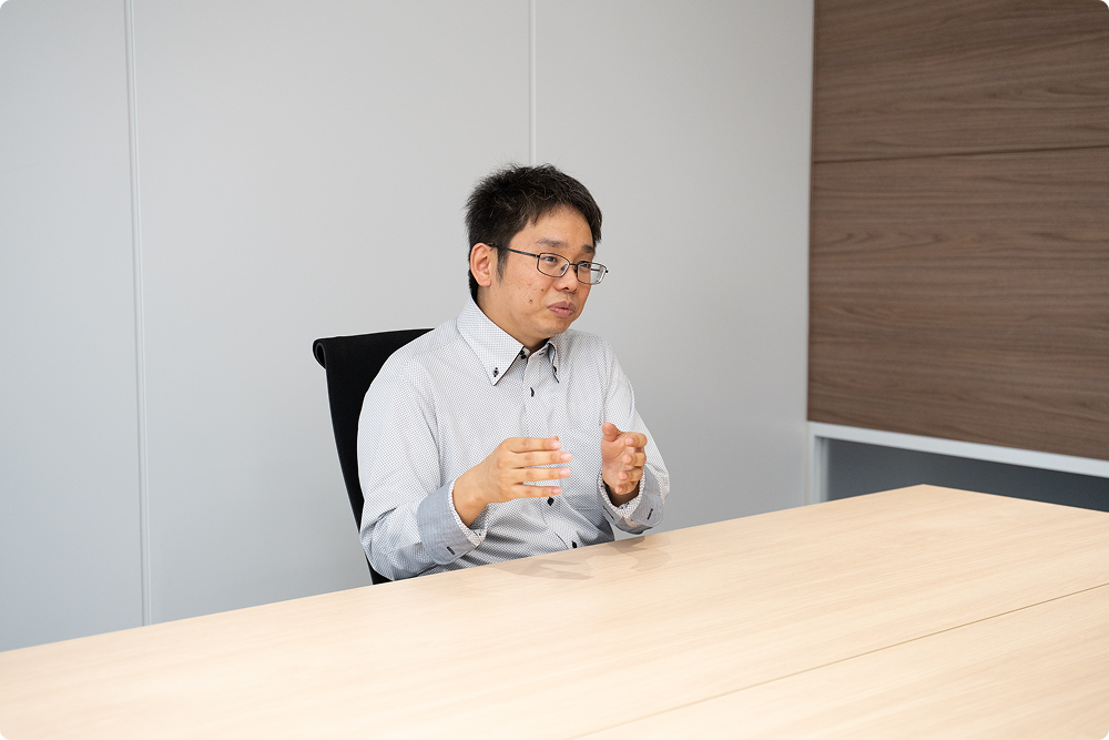 インタビュー写真