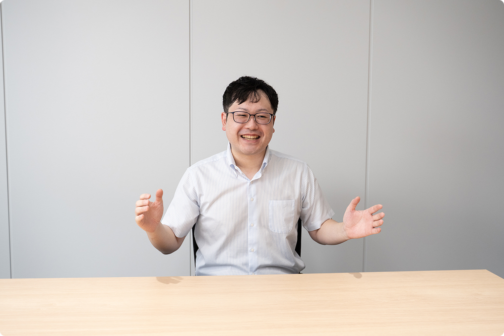インタビュー写真
