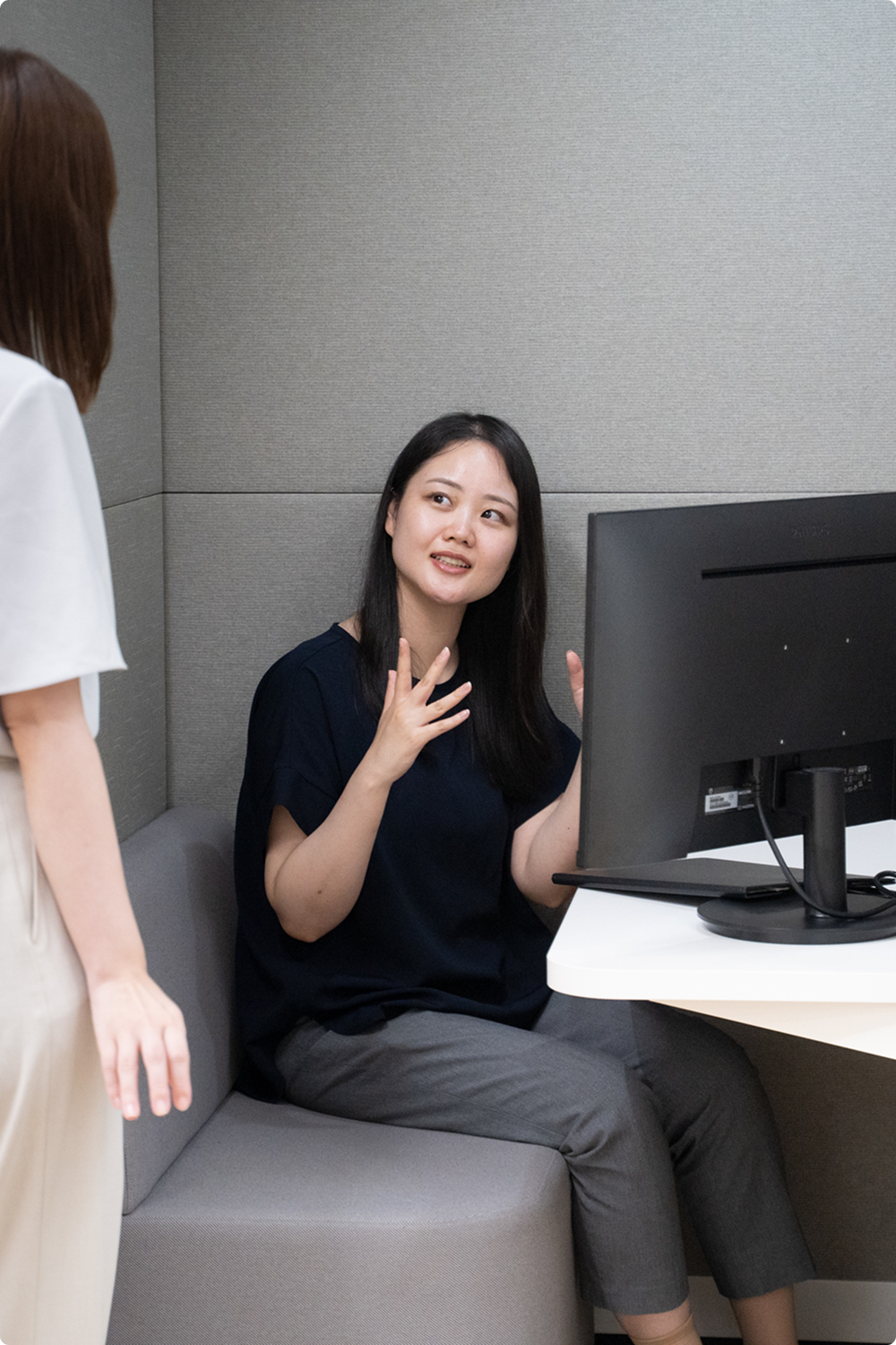 インタビュー写真